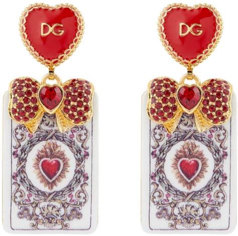 dolce gabbana blackamoor earrings|dolce and gabbana heart.